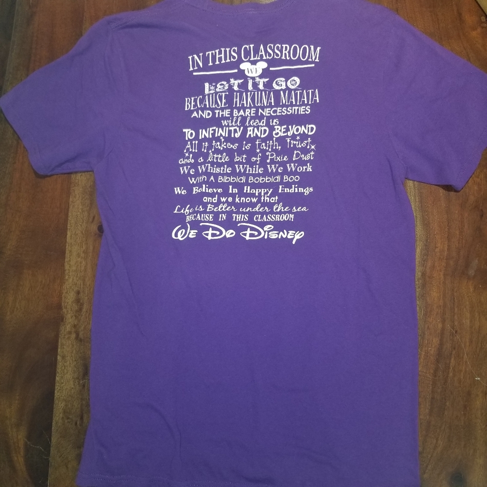 "In this Classroom" Disney Teacher Tee